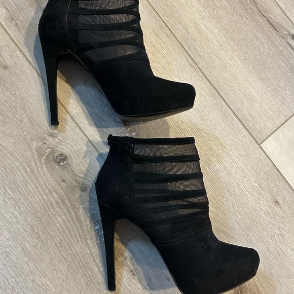 Aldo Black Boots with Mesh, Women’s Size 9 - Picture 3 of 4